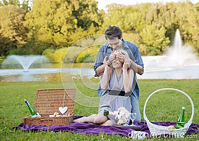 Photo presenting the romantic date Stock Photo