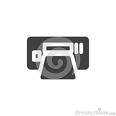 Photo printer vector icon Vector Illustration