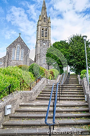 Sacred Heart Catholic Church, Clones Stock Photo