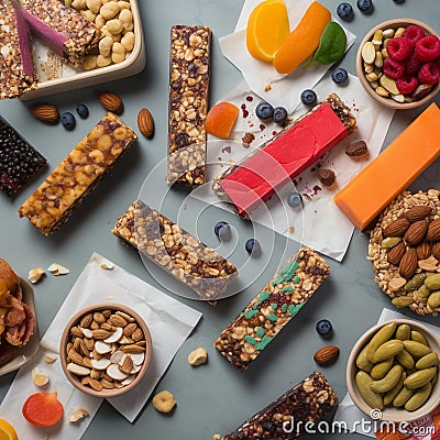 healthy snacks Stock Photo