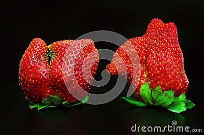 Strawberry fantasy Stock Photo