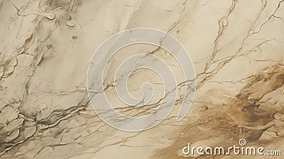 Monochromatic Marble Texture: Aerial View Of Nature-inspired Expressionist Imagery Stock Photo