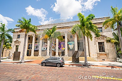 Photo of Sidney Berne Davis Art Center SBDAC Fort Myers FL USA Editorial Stock Photo