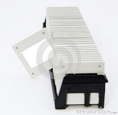 Photo slide films Stock Photo