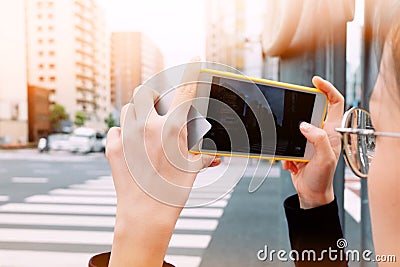 Photo by smartphone Stock Photo