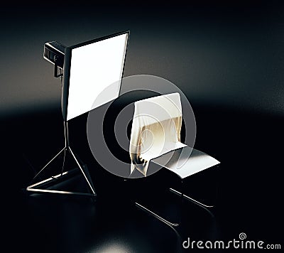 Photo studio concept Stock Photo