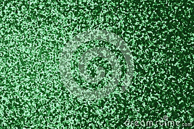 Photo studio portrait, green sparkling background. Bright holiday texture, mockup. 3D rendering Stock Photo