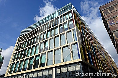 Kaleidoscope building, 4 Lindsey Street, Barbican, London Editorial Stock Photo