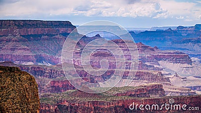 Scenic View of the Grand Canyon, Arizona Stock Photo