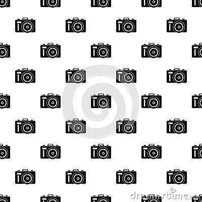 Photocamera pattern vector Vector Illustration