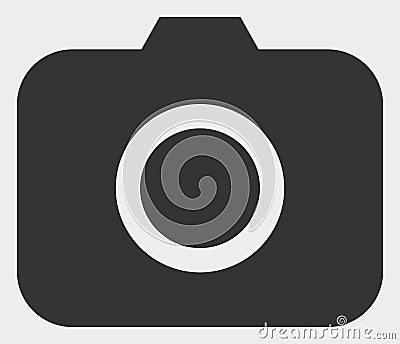 Photocamera Vector Icon Illustration Vector Illustration