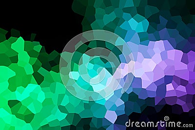 A photograph of an abstract geometric pattern Stock Photo