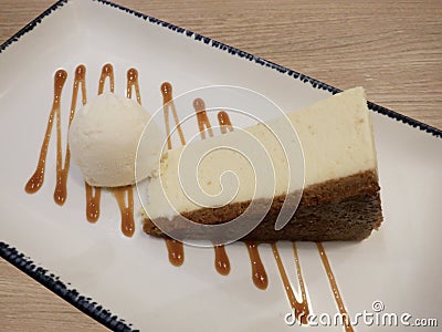 New york cheese cake Stock Photo