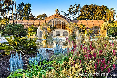 San Diego Botanical Building Balboa Park Stock Photo