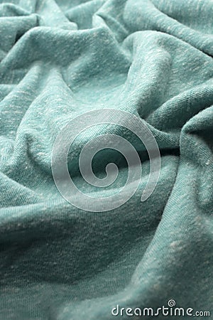 Turquoise fabric Stock Photo