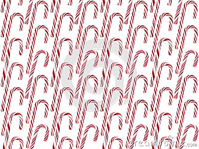 Seamless image of photographed candy canes. Stock Photo