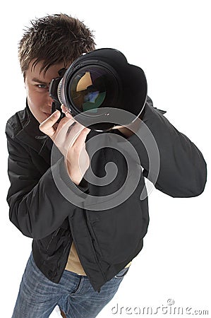 Photographer Stock Photo