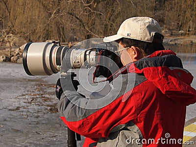 Photographer Editorial Stock Photo