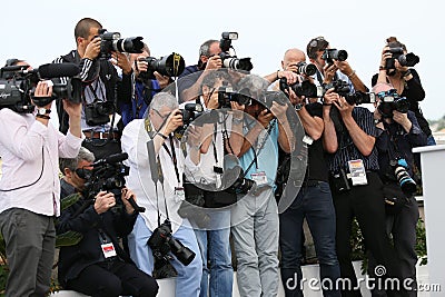 Photographer attends the `Wonderstruck` Editorial Stock Photo