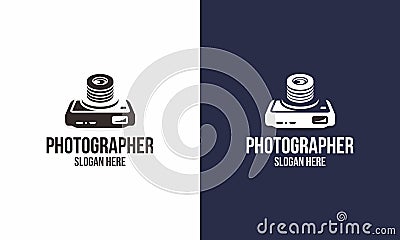 Photographer Logo Vector Illustration