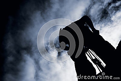 Photographer silhouette Stock Photo