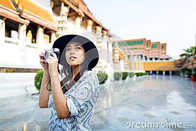 Photographer Travel Sightseeing Wander Hobby Recreation Concept Stock Photo