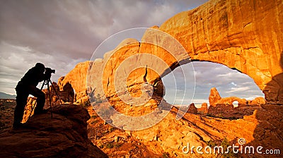 Arches National Park Stock Photo