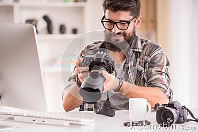 Photographer Stock Photo