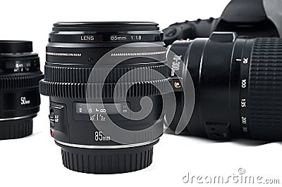 Photographic equipment Stock Photo