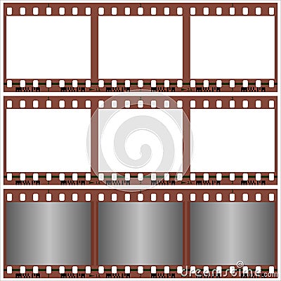 Photographic film Vector Illustration