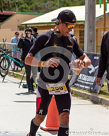 Patagonman - Patagonia Xtreme Triathlon Editorial Stock Photo