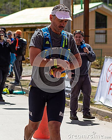 Patagonman - Patagonia Xtreme Triathlon Editorial Stock Photo