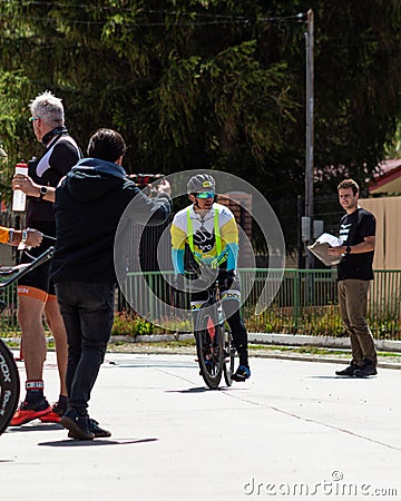 Patagonman - Patagonia Xtreme Triathlon Editorial Stock Photo