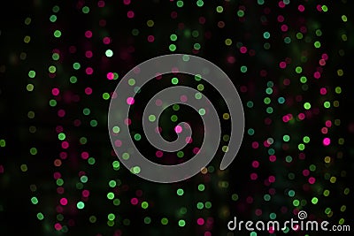 Bokeh pink, green and blue. Stock Photo