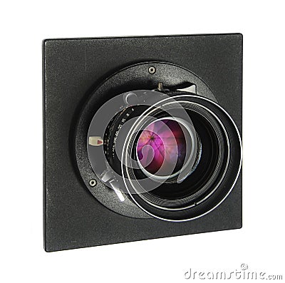 Photography lens Stock Photo