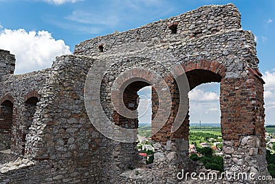 Photography of Ruins Ogrodzieniec Castle Stock Photo
