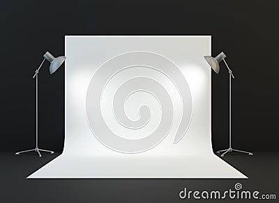 A photography studio Stock Photo