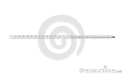 Photorealistic Thermometer Illustration Cartoon Illustration