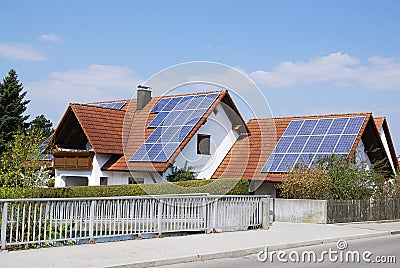 Photovoltaic installation Stock Photo