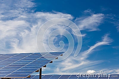 Photovoltaic panels Stock Photo