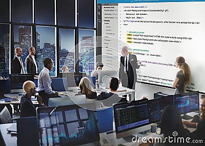 Php Programming Html Coding Cyberspace Concept Stock Photo