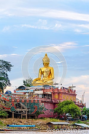 Phra Buddha Nawa Lan Tue Editorial Stock Photo