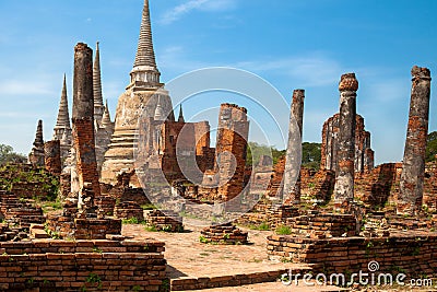 Phra Nakhon Si Ayutthaya Stock Photo