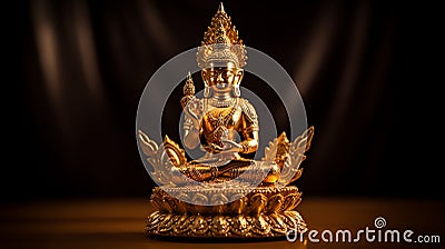 Phra Phrom the Four Faced God Stock Photo