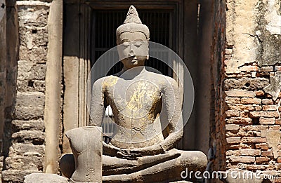 Phra Prang Sam Yot Stock Photo