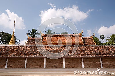 Phrathat Lampang Luang Thailand Stock Photo