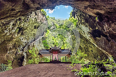 Phraya Nakhon Cave, Khao Sam Roi Yot National Park, Prachuap Khiri Khan, Thailand Stock Photo