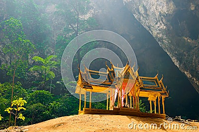 Phraya Nakhon Cave. Khao Sam Roi Yot National Park in Thailand Stock Photo