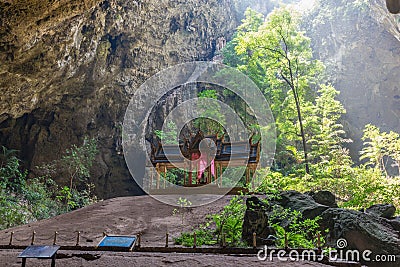 Phrayanakhon cave Stock Photo