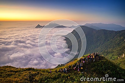 Phu chi fah Stock Photo